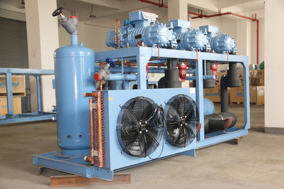 Công nghiệp máy nén vít làm mát bằng không khí đơn vị điều kiện mới máy nén đặc tính tự động lõi là động cơ tủ lạnh Refcomp máy nén
