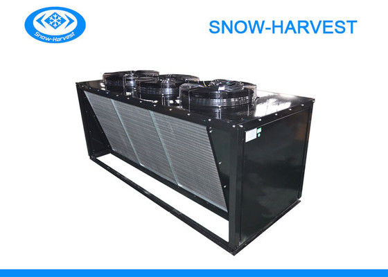 Loại V mái nhà thổi lạnh bằng không khí condenser tự động điều khiển năng lượng cao tiết kiệm năng lượng
