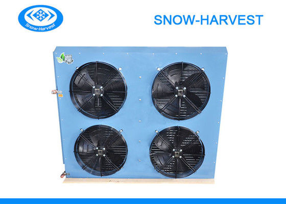 Bên thổi phòng lạnh Không khí làm mát Condenser với quạt Chống ăn mòn bề mặt đông lạnh Condenser