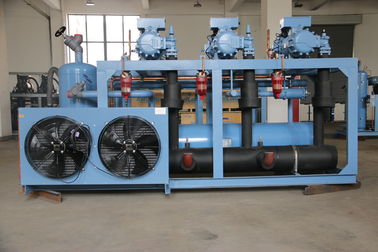Đơn vị làm lạnh công nghiệp bền màu xanh Áp dụng chất làm lạnh R22 / R507