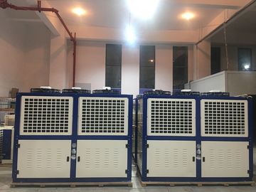 Đơn vị đóng băng tủ đông đóng kín Chống ăn mòn vỏ thép mạ kẽm