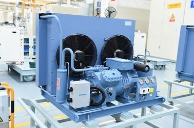 Thiết bị ngưng tụ làm lạnh loại mở với bộ điều khiển áp suất cao và thấp