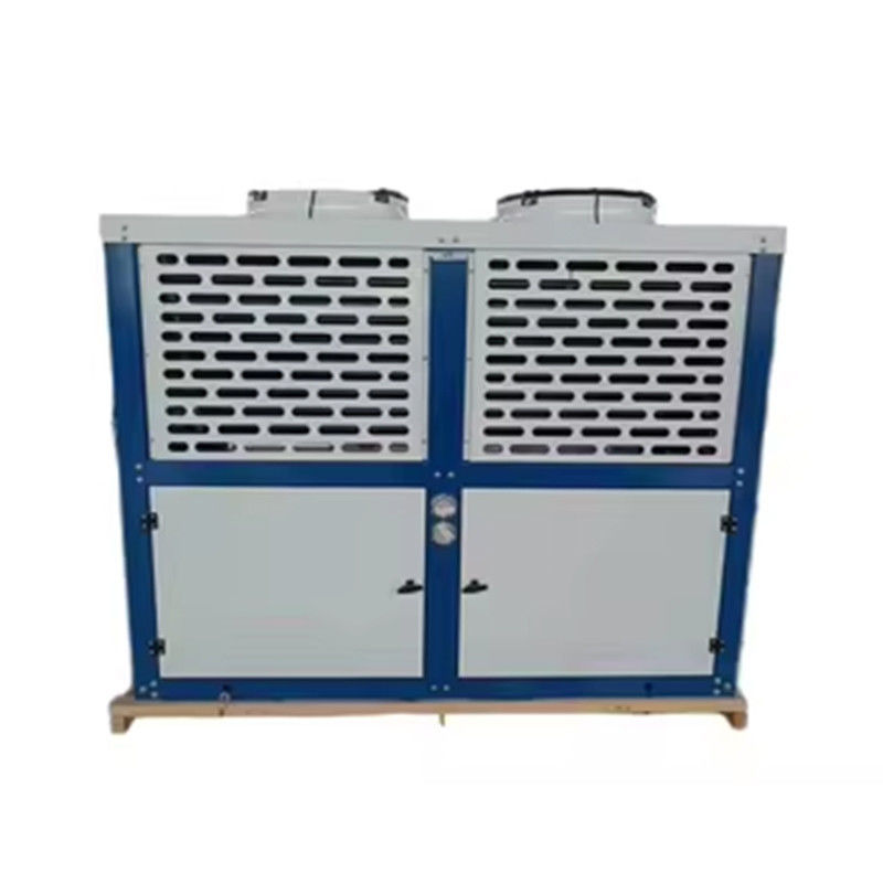 Bitzer Box Type Freezer Phòng làm mát bằng không khí Đơn vị ngưng tụ Thép mạ cứng