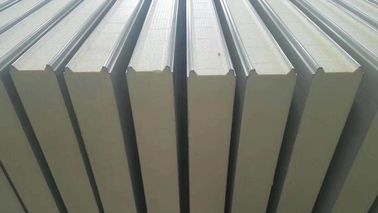 Tấm lợp phòng lạnh PU Sandwich Tấm chống thấm cường độ cao Giữ tươi